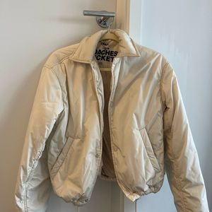 Aritzia TNA coaches jacket cropped
